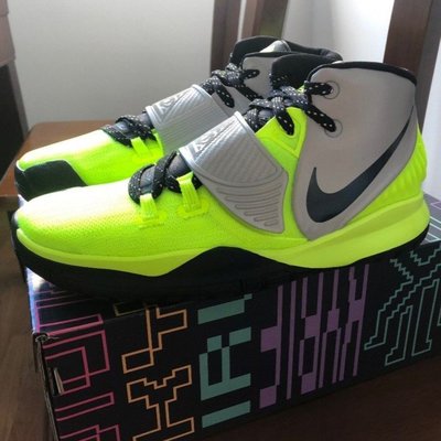 【正品】Nike Kyrie 6 Cross GS  灰黃  男女 CN8579-704潮鞋