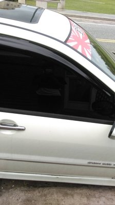 01-06年 Global Lancer (前兩窗)原廠型 晴雨窗 台灣製造，工廠直營(非Mazda，crv，fit，