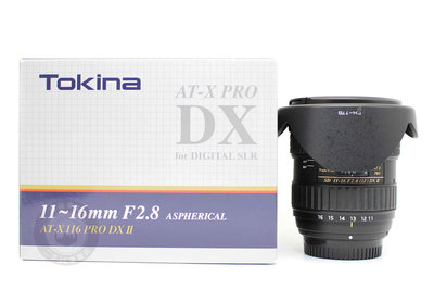 【台南橙市3C】TOKINA AT-X PRO 11-16mm F2.8 II DX For NIKON 二手鏡頭#88354