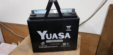 (二手中古電池) YUASA 55B24L-SMF 免保養汽車電池 數值漂亮，品項優
