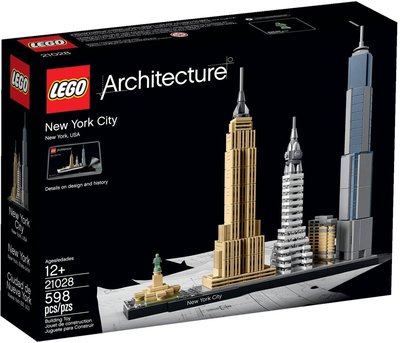 LEGO 樂高 21028 Archi系列 紐約天際線
