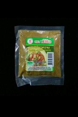 泰國 有心牌 綠咖哩/1包/100g