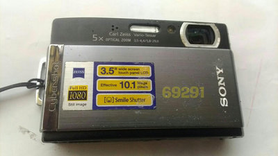 SONY DSC-T300數位相機~觸控螢幕滑蓋開關功能正常送新電池，SONY數位相機，數位相機，相機，攝影機~SONY數位相機