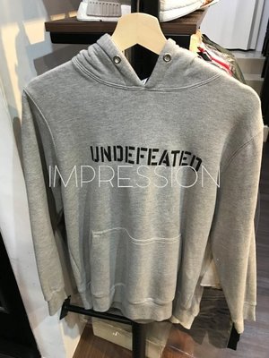 【IMPRESSION】UNDEFEATED STENCIL BASIC PULLOVER HOODY 帽T