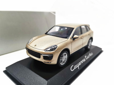汽車模型 車模 收藏模型1/43 保時捷 卡宴 Cayenne Turbo 合金汽車模型