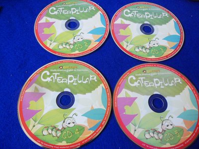 【彩虹小館】Z27兒童CD~GATER PILLAR(2.3.4.5)共4片~GIRAFFE長頸鹿美語