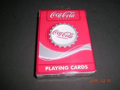可口可樂撲克牌-商標版