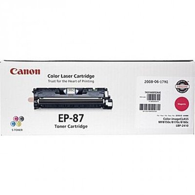 【KS-3C】Canon EP-87M 原廠紅色碳粉 EP87 適用LBP-2410/MF8150
