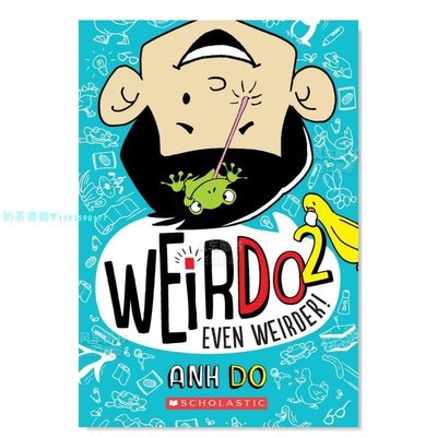【預 售】韋爾多第2部 Even Weirder! (WeirDo #2)  英文圖書