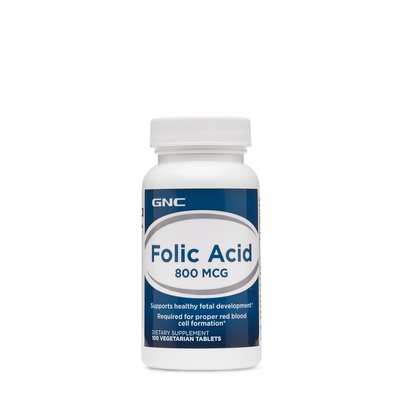 現貨在台✈️ GNC 葉酸 Folic Acid 800MCG 100顆 懷孕 備孕 孕婦