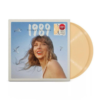 only懷舊 現貨霉霉Taylor Swift 89重錄橙膠 橘膠 target 黃膠彩膠唱片 2LP