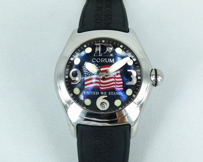 【時間迴廊】CORUM崑崙錶(45mm)-Bubble泡泡錶-不銹鋼石英經典造型腕錶(無附件)