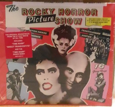 美版CD電影原聲帶《洛基恐怖秀》 ／Rocky Horror Picture Show  全新未拆