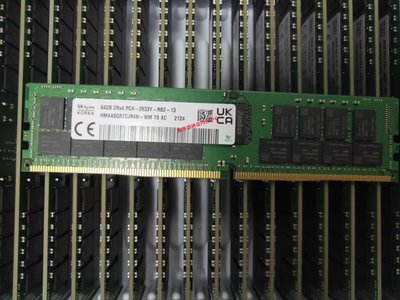 DELL戴爾 R630 R640 R730 R740伺服器記憶體64G DDR4 2933Y ECC REG