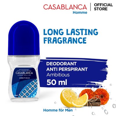 【苡琳小舖】印尼 CASABLANCA FOR MEN BLUE 香水 50ml