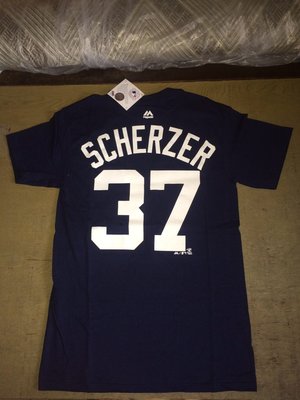 MLB Majestic 老虎隊 Max Scherzer 背號T恤 大谷 紅襪 洋基 建民 達比修 小葛 TROUT