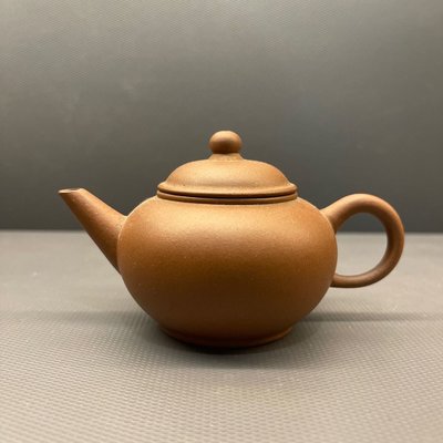 一廠綠標80初5杯水平紫砂茶壺-銀鳳