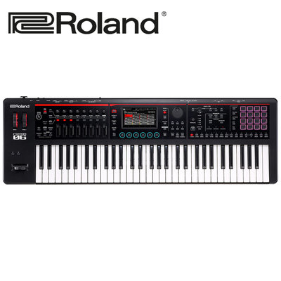 Roland FANTOM-06 旗艦級彩色觸控螢幕/61鍵新設計合成器鍵盤