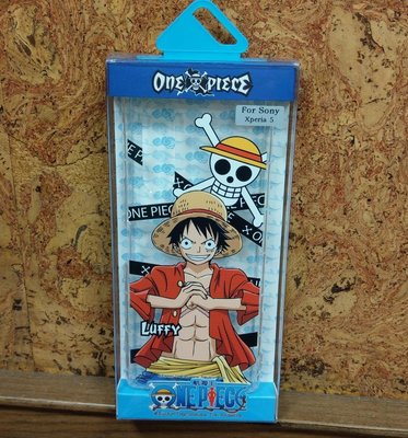 SONY Xperia 5 J9210 海賊王 One Piece 條紋底 魯夫 TPU 手機殼 軟殼 保護套 航海王