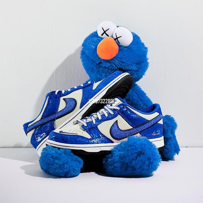 Nike SB Dunk LowJackie Robinson羅賓遜 75周年 藍白籃球鞋 男女DV2203-400公司級