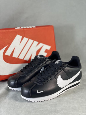 Nike Cortez Basic Sl GS Black 阿甘 黑白 鐵牌 男女鞋904764-001【ADIDAS x NIKE】