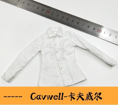 Cavwell-VERYCOOL VCF2036 16 女軍官女兵白色襯衫模型-可開統編