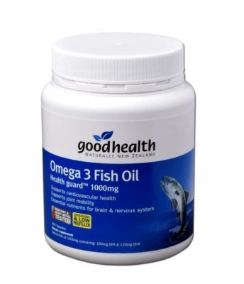100% 紐西蘭 Good Health 好健康 魚油 1000mg 400粒 -- 2025/11