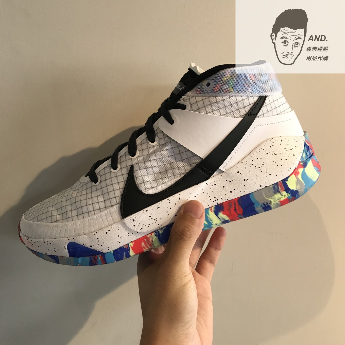 【AND.】NIKE ZOOM KD 13 EP HOME TEAM 白彩耐磨杜蘭特XDR