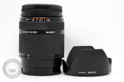 【高雄青蘋果3C】SONY DT 18-200mm F3.5-6.3 SAL18200 二手鏡頭#67623