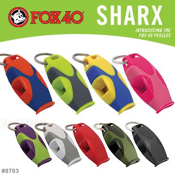 〔A8捷運〕加拿大FOX 40 Sharx w lanyard系列口哨-(公司貨)