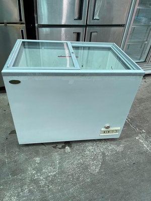 3.4尺玻璃對拉式冰櫃 110V 促銷 現況賣 ️🌈萬能中古倉️🌈