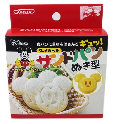 【卡漫迷】 米奇 吐司模型 黃 ㊣版 日本製 迪士尼 模具 壓模器 模形 白飯 三明治 Mickey 米老鼠 鬆餅造型