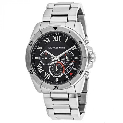 熱賣精選現貨促銷 美國代購Michael Kors MK8438 男錶 MK 不鏽鋼三眼計時手錶 流行腕錶  美國 明星同款