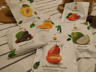 【現貨/當天出貨】泰國皇家芒果乾/芭樂乾/蕃茄乾/桑葚乾