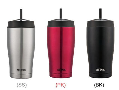 THERMOS膳魔師 不鏽鋼真空吸管隨行瓶650ml(TS405)