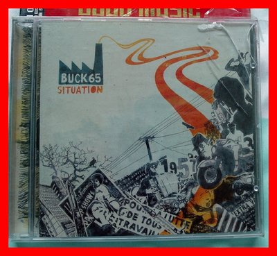 ◎2007-全新CD未拆!巴克65-境遇專輯-Buck 65-Situation-等16首好歌◎搖滾.嘻哈-ROCK-流