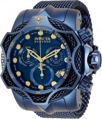《大男人》Invicta#2905 新款免裁鋼帶VENOM瑞士大錶徑50MM個性潛水錶，鋼網外環設計，非常稀有