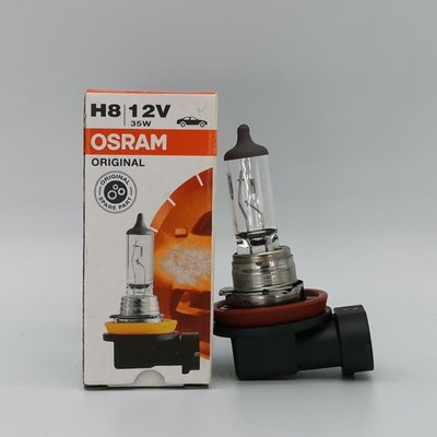 現貨汽車車燈機車車燈改裝歐司朗 ORIGINAL OSRAM H8 12V 35W U 64212 德國產前防霧燈泡