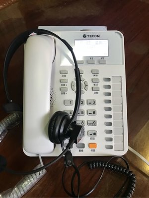 Since1995—（含耳機）東訊SDX-8810G 耳機型話機—