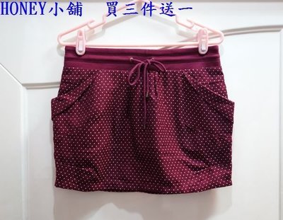 HONEY小舖@全新專櫃BEAR TWO(B2)紅色點點有口袋短裙36號 直購價200元 買三送一件
