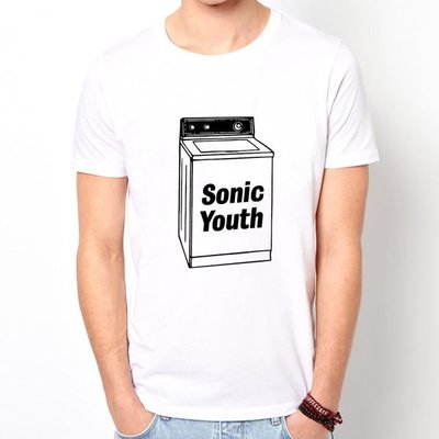 Sonic Youth-machine短袖T恤-2色 音速青春 樂團 圖案 搖滾 punk rock 390