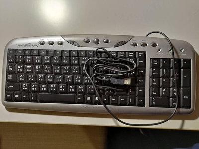 USB標準鍵盤/USB有線鍵盤/黑色傳統鍵盤