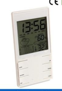 熱銷無線天氣預報鐘 大屏室內天氣預報溫濕度計 廠家直銷 電子溫濕度計 電子溫度計 溫度計 濕度計 時鐘 萬年曆 禮品