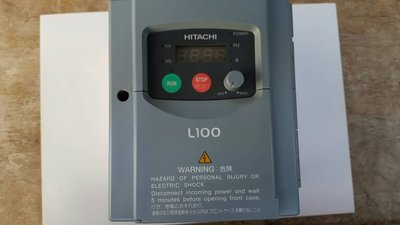 日立變頻器L100-007NFU (0.75KW 1HP 220V)