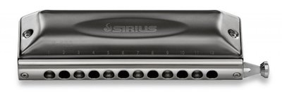 【音和樂器】Suzuki SIRIUS十二孔低音半音階口琴(型號:HSU-S-48B)