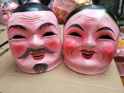 大頭娃娃頭套面具-阿公阿婆*購買價每個$500元/出租價150元