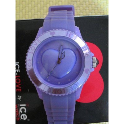 二手 ice watch 手錶 女用手錶 百貨 專櫃 精品 比利時設計款 紫色 女錶 運動手錶 紫色手錶 ~2800元