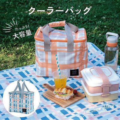 日本 露營 野餐 外出 保溫保冷袋 購物袋 透明水壺 雙層野餐盒