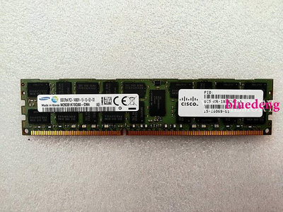 思科8G 2RX4 PC3-14900R 伺服器記憶體DDR3 1866 UCS-MR-1X082RZ-A