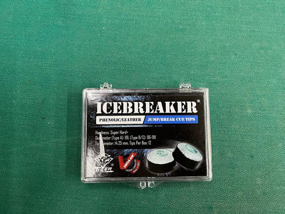 美國進口 Tiger CEBREAKER+ BREAK破冰衝跳桿皮頭 撞球桿皮頭